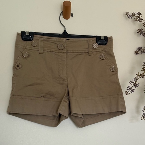 H&M Pants - Khaki Sailor Shorts- size 4